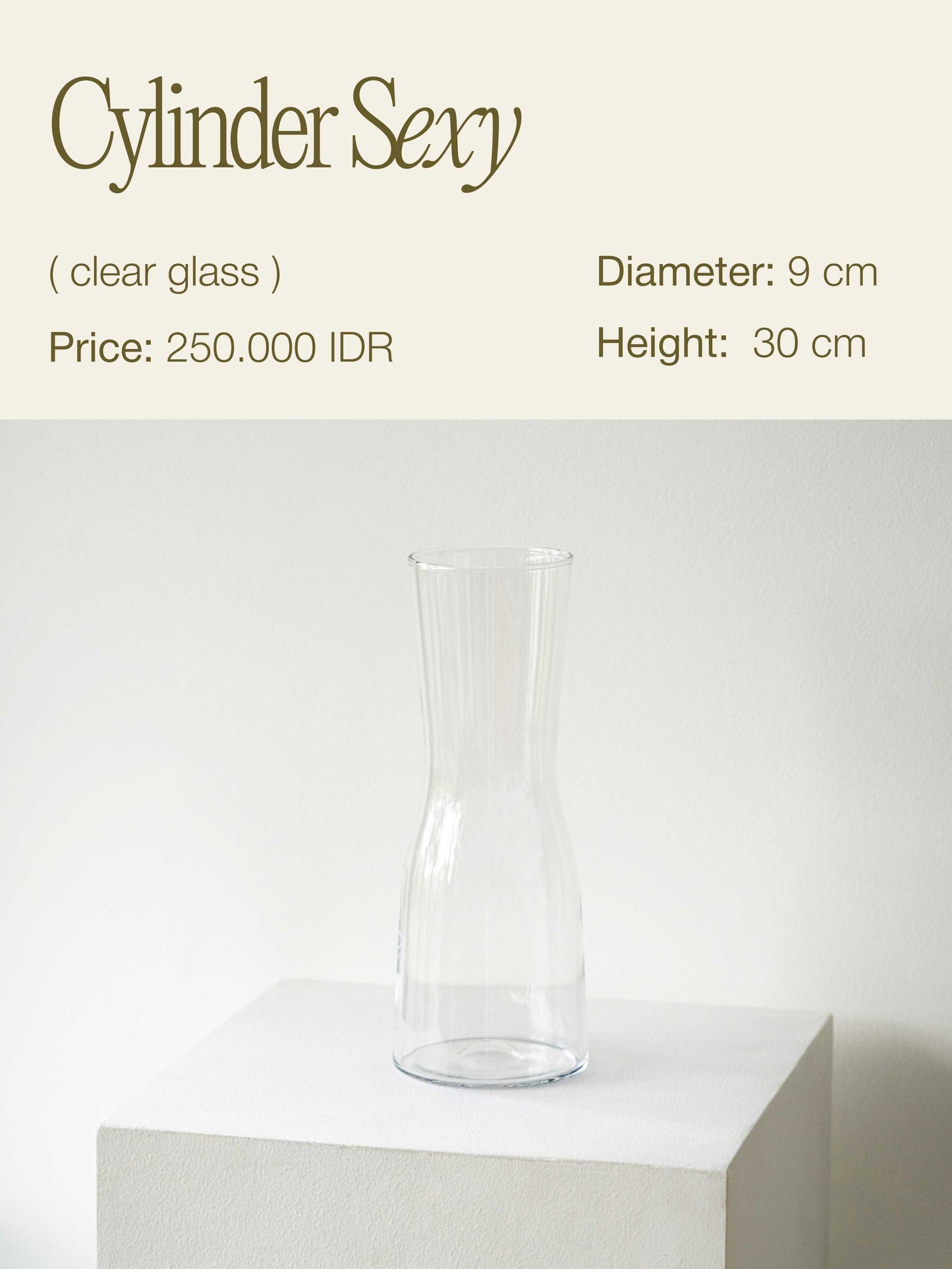 Cylinder Sexy Vase