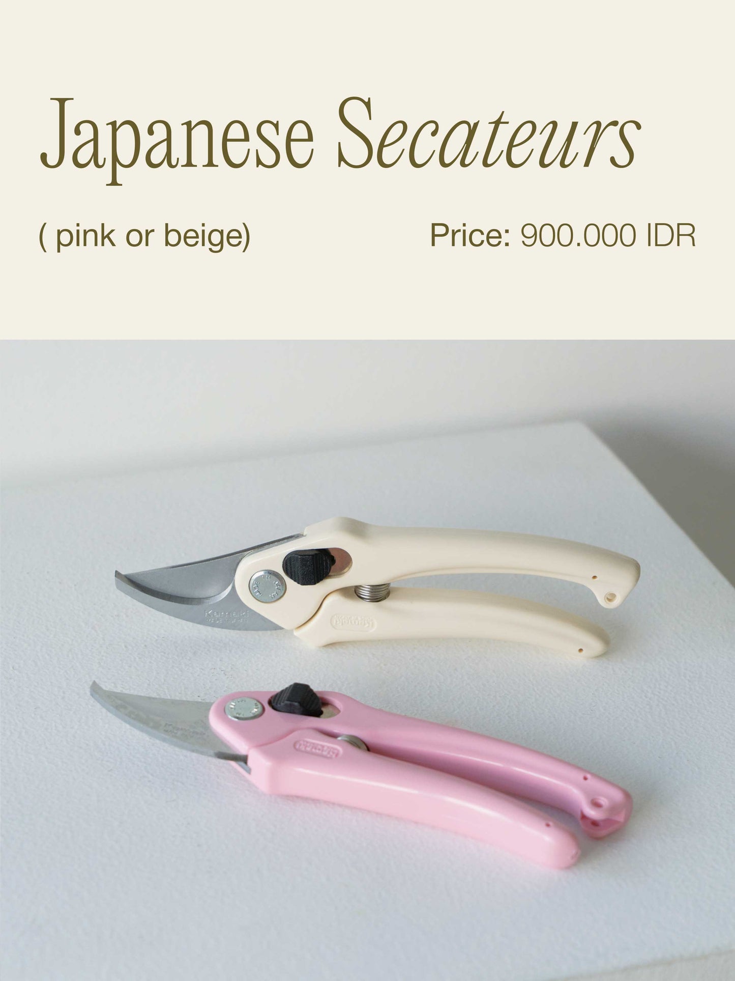 Japanese Secateurs