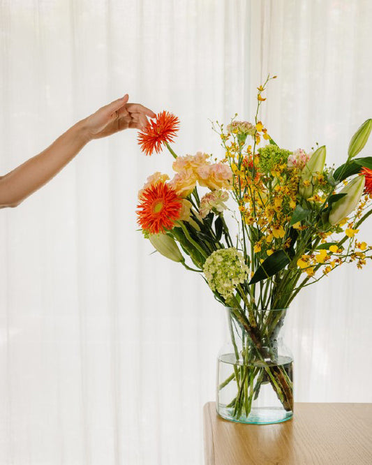 Weekly Flower Bouquet in a Vase
