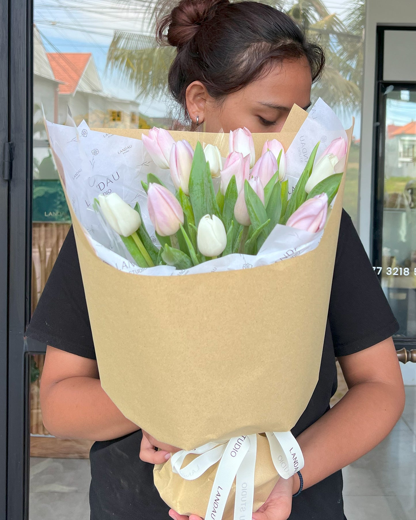Mono Tulips Bouquet