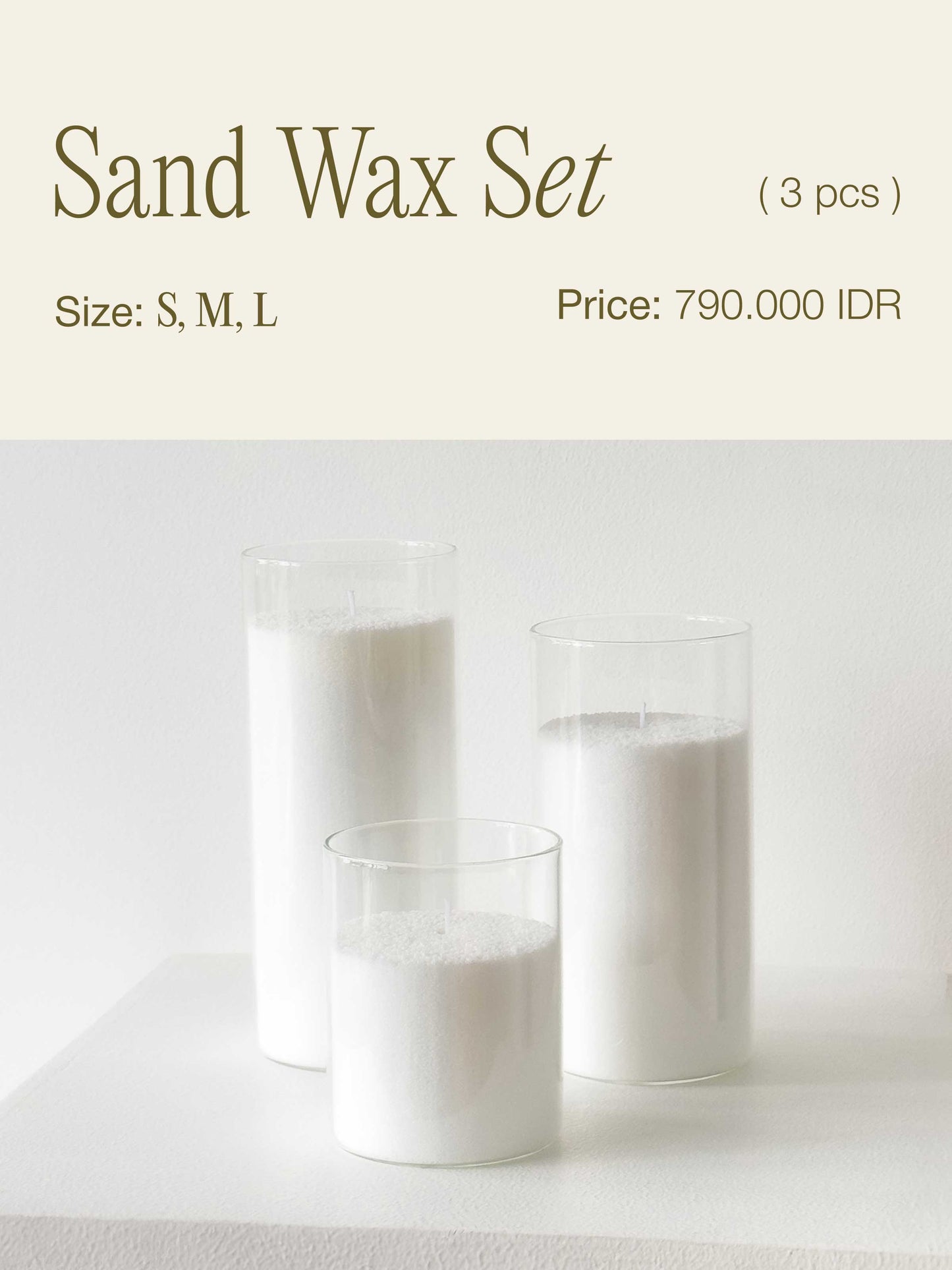 Sand Wax Set