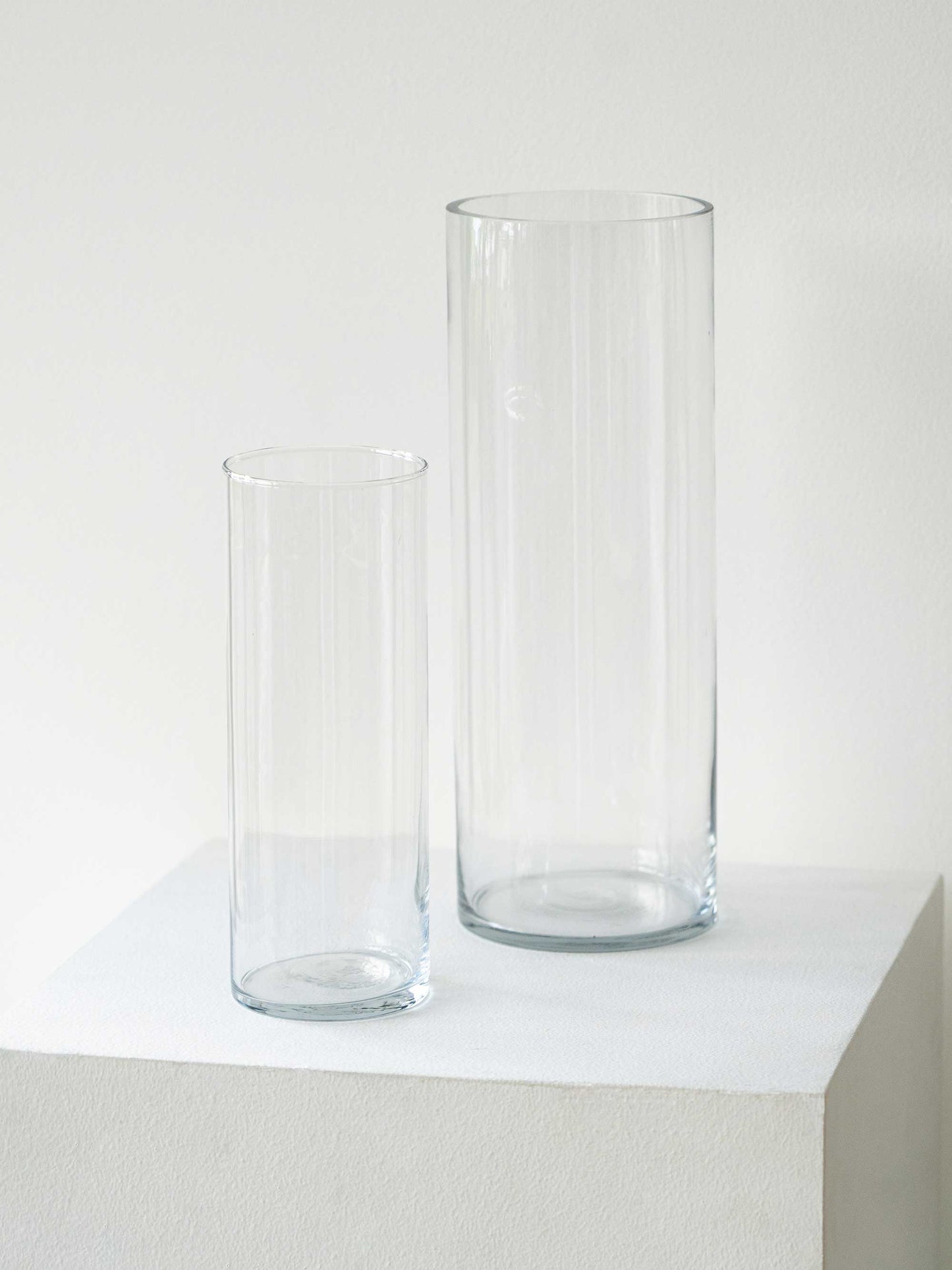 Clear Cylinder Vase