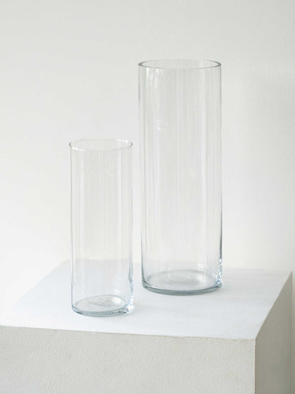 Clear Cylinder Vase