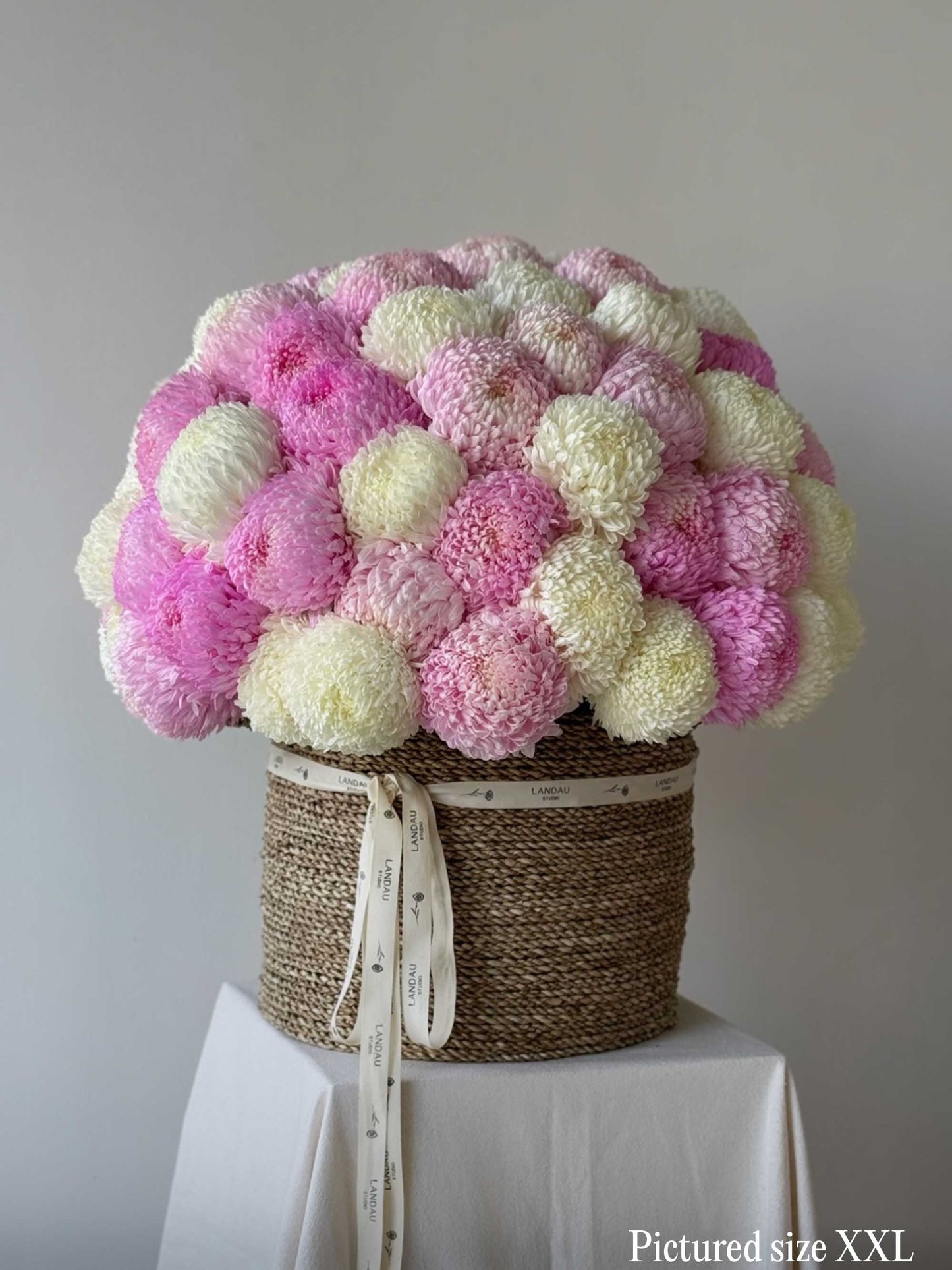Mono Chrysanthemums Box/ Basket