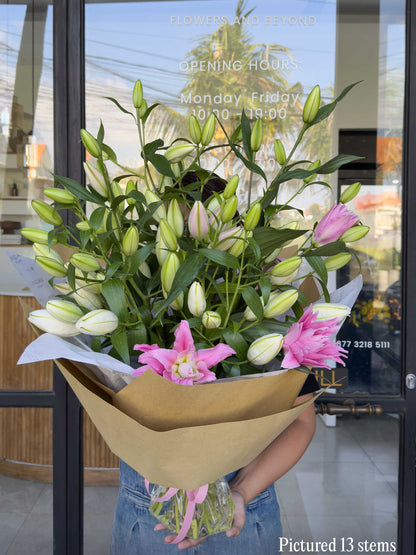 Mono Rose Lily (Double petals Lily)