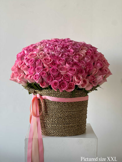 Mono Roses Box/Basket