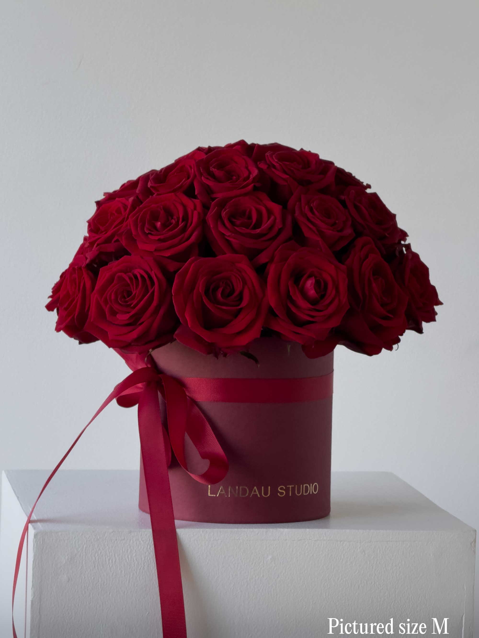 Roses in Bali – Elegant Rose Box & Basket | Landau Studio