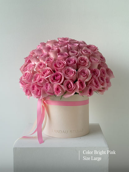 Mono Roses Box/Basket