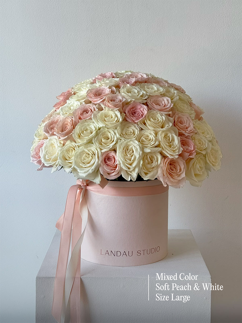 Mono Roses Box/Basket