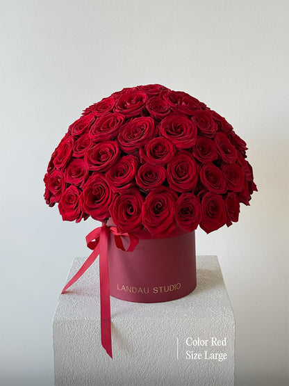 Mono Roses Box/Basket