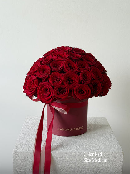 Mono Roses Box/Basket