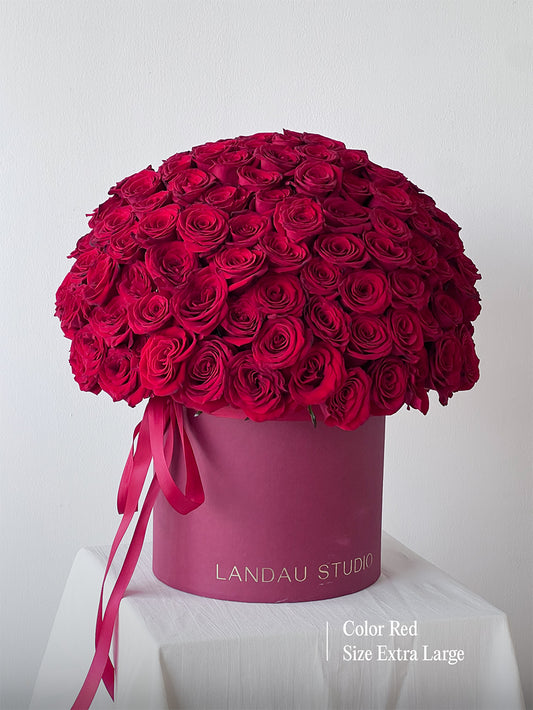 Mono Roses Box/Basket