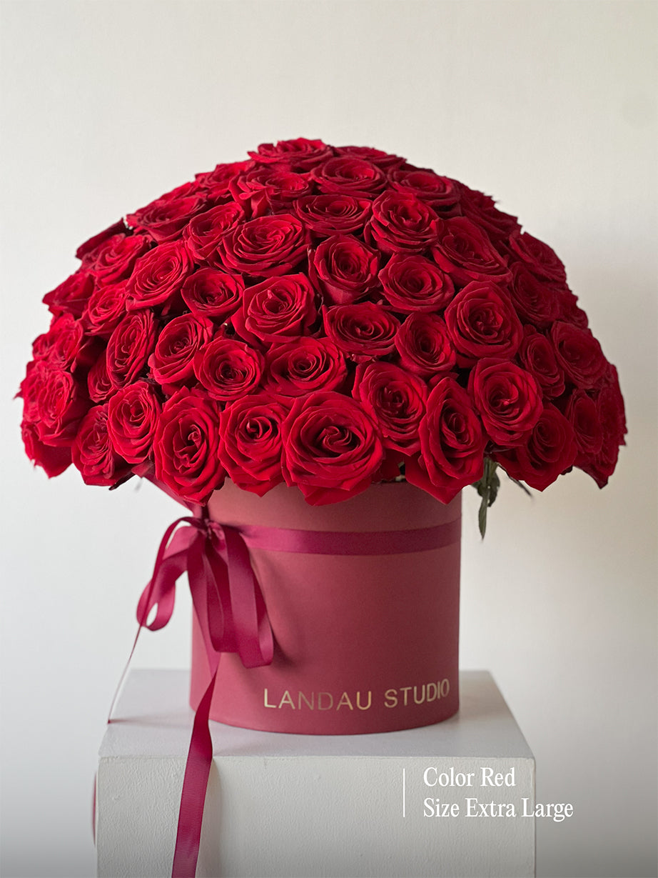 Mono Roses Box/Basket