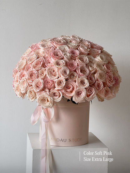 Mono Roses Box/Basket