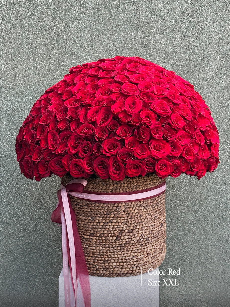 Mono Roses Box/Basket