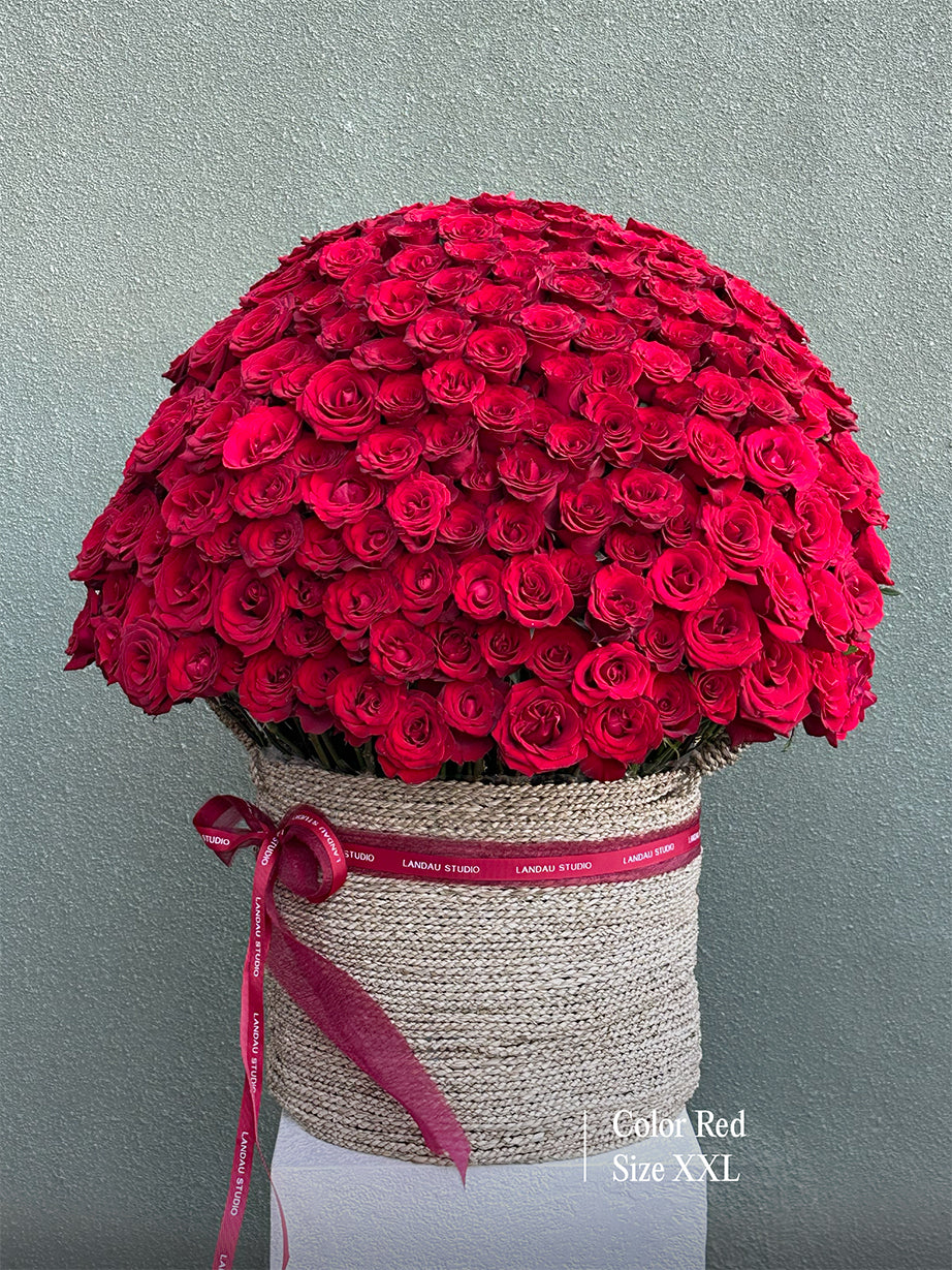 Mono Roses Box/Basket