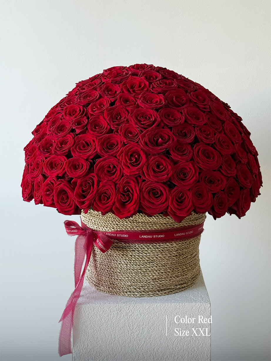 Mono Roses Box/Basket