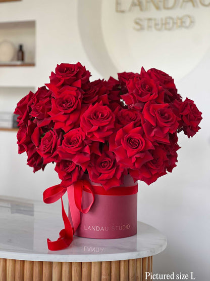 Trendy Red Roses in Bali