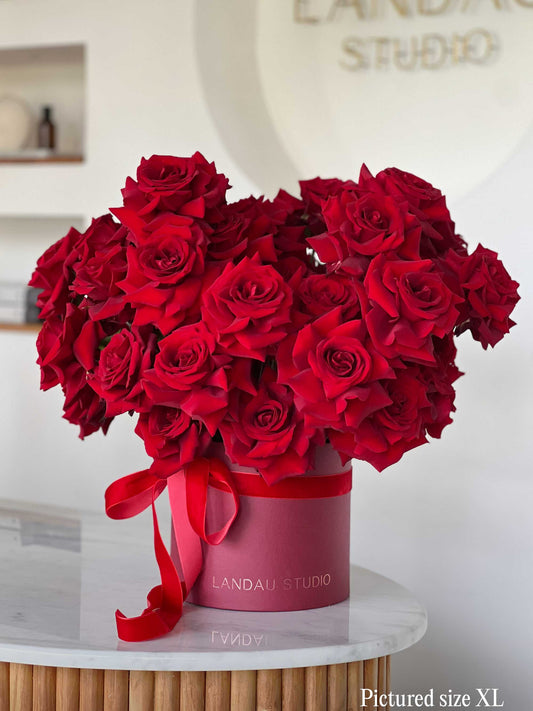 Trendy Red Roses in Bali