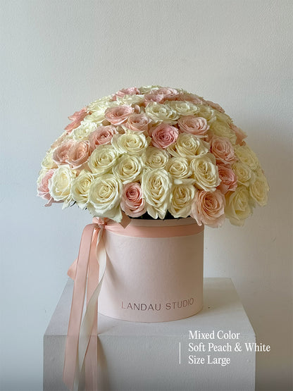 Mono Roses Box/Basket