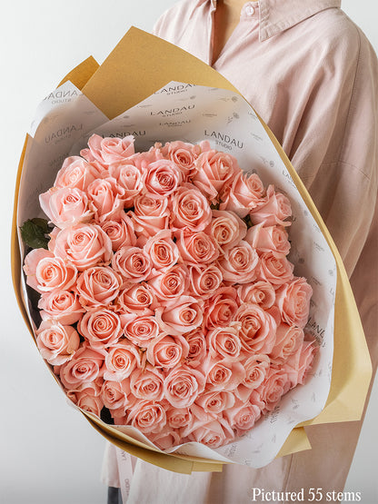 Mono Holland Roses - Pastel Bouquet