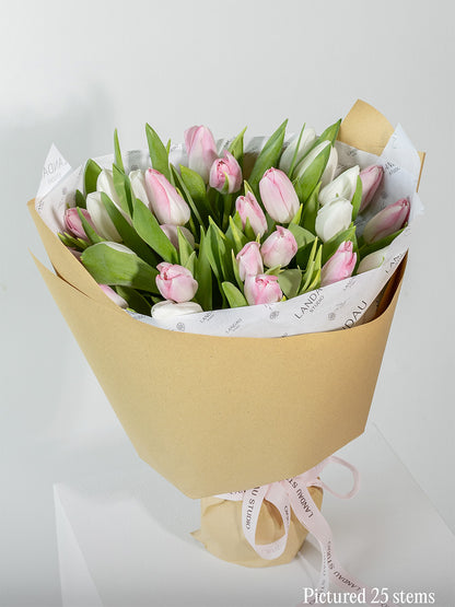 Mono Tulips Bouquet